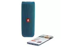 Акустическая система JBL Flip 5 Eco Edition Ocean Blue (JBLFLIP5ECOBLU)