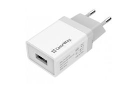 Зарядное устройство ColorWay 1USB 1A (CW-CHS011-WT) - Фото