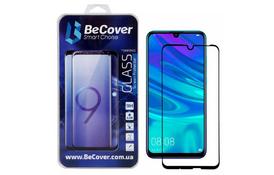 Скло захисне BeCover Full Glue &Cover Huawei P Smart 2019 Black (703136) - Фото