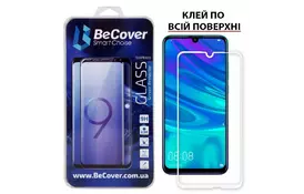 Скло захисне BeCover Full Glue &Cover Huawei P Smart 2019 White (703137) - Фото