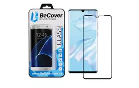 Скло захисне BeCover Huawei P30 Black (703437) - Фото