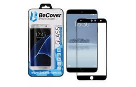 Скло захисне BeCover Meizu 15 Lite Black (702434) - Фото