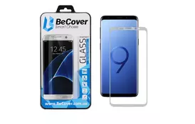 Скло захисне BeCover Samsung Galaxy S9 + SM-G965 White (704698) - Фото