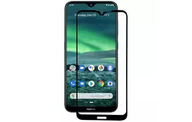 Стекло защитное BeCover Nokia 2.3 Black (704737) - Фото