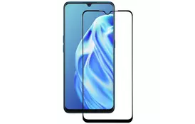 Скло захисне BeCover Oppo A91 Black (705041) - Фото