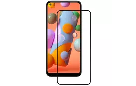 Стекло защитное BeCover Samsung Galaxy A11 SM-A115 Black (704841) - Фото