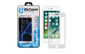Скло захисне BeCover Apple iPhone 7/8/SE 2020 3D White (701 041) - Фото