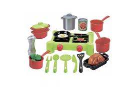 Игровой набор Ecoiffier Плита и посуда, 21 аксес (002649) - Фото