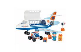 Игровой набор Ecoiffier Самолет с людьми и грузом (003155) - Фото
