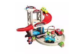 Игровой набор Ecoiffier Гараж Вираж, с 3 машинами и 1 героем (003011) - Фото