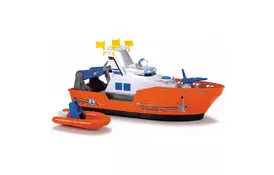 Спецтехніка Dickie Toys Катер Рятувальний з човном, з звук. і світло. ефектами, 40 (1137005) - Фото