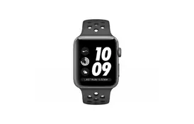 Смарт-часы Apple Watch Nike+ Series 3 GPS, 42mm Space Grey Aluminium Case wit (MTF42FS/A) - Фото