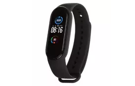 Ремінець для фітнес браслета Armorstandart для Xiaomi Mi Band 5 Black (ARM56997) - Фото