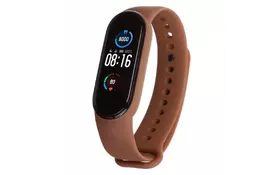 Ремінець для фітнес браслета Armorstandart для Xiaomi Mi Band 5 Brown (ARM56993) - Фото