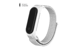 Ремінець для фітнес браслета Armorstandart Sport Loop для Xiaomi Mi Band 5 White (ARM56873) - Фото