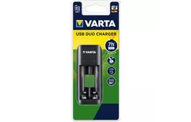 Зарядний пристрій для акумуляторів Varta Value USB Duo Charger (57651101401) - Фото