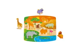 Пазл Hape Джунгли (E1455) - Фото