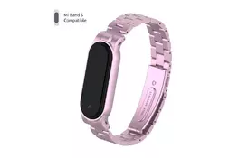 Ремінець для фітнес браслета Armorstandart Metal Band для Xiaomi Mi Band 5 Rose Gold (ARM56864) - Фото