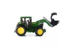 Спецтехника Bruder трактор Джон с погрузчиком 1:16 (02052)