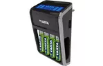 Зарядное устройство для аккумуляторов Varta LCD PLUG CHARGER +4*AA 2100 mAh (57687101441)