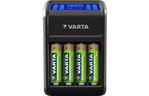 Зарядное устройство для аккумуляторов Varta LCD PLUG CHARGER +4*AA 2100 mAh (57687101441)