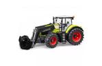 Спецтехника Bruder трактор Claas Axion 950 с погрузчиком (03013)