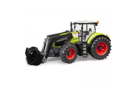 Спецтехника Bruder трактор Claas Axion 950 с погрузчиком (03013) - Фото