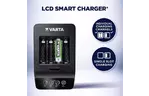 Зарядное устройство для аккумуляторов Varta LCD Smart Plus CHARGER +4*AA 2100 mAh (57684101441)