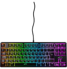 Клавиатура Xtrfy K4 TKL RGB Kailh Red Ukr-Ru Black (XG-K4-RGB-TKL-R-UKR)