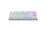 Клавиатура Xtrfy K4 TKL RGB Kailh Red Ukr-Ru White (XG-K4-RGB-TKL-WH-R-UKR)