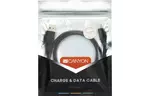 Дата кабель USB 2.0 AM to Type-C 1.8m 1A black CANYON (CNE-USBC2B)