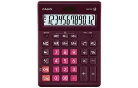 Калькулятор Casio GR-12C-WR-W-EP бордо (GR-12C-WR-W-EP) - Фото
