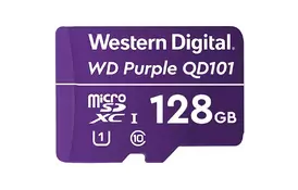 Карта пам'яті WD 128GB microSDXC class 10 UHS-I (WDD128G1P0C) - Фото