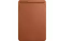 Чохол для планшета Apple Leather Sleeve for 10.5-inch iPad Pro -Saddle Brown (MPU12ZM/A) - Фото