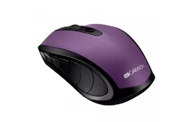 Мышка CANYON CNS-CMSW08V Wireless Black/Purple (CNS-CMSW08V) - Фото