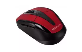 Мышка CANYON CNR-MSOW06R Wireless Black-Red (CNR-MSOW06R) - Фото