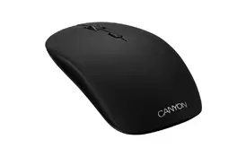 Мышка CANYON CND-CMSW400BD Wireless Black (CND-CMSW400BD) - Фото