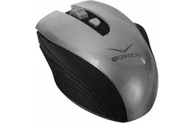 Мишка CANYON CNS-CMSW7G Wireless Black-Silver (CNS-CMSW7G) - Фото