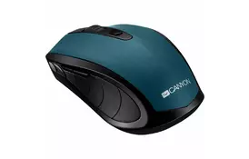 Мишка CANYON CNS-CMSW08G Wireless Black-Green (CNS-CMSW08G) - Фото