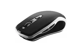 Мишка CANYON CNS-CMSW19B Wireless Silent Black -Silver (CNS-CMSW19B) - Фото
