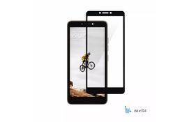 Стекло защитное 2E Basic TECNO POP 2F (B1F) , 2.5D FCFG, black border (2E-TC-P2F-SMFCFG-BB) - Фото