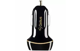Зарядний пристрій Gelius Ultra Voyager GU-CC02 2USB 2.4A Black (00000077718) - Фото