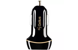Зарядний пристрій Gelius Ultra Voyager GU-CC02 2USB 2.4A + Cable MicroUSB Black (00000077715) - Фото
