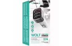 Зарядное устройство Gelius Pro Wolt LCD GP-CC005 2USB 3.1A + Cable MicroUSB Black (00000079003)