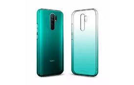 Чехол для моб. телефона MakeFuture Xiaomi Redmi 9 Gradient (TPU) Azure (MCG-XR9AZ) - Фото