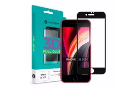 Скло захисне MakeFuture Apple iPhone SE 2020 3D (MGD-AISE20) - Фото