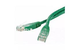 Патч-корд 0.5м RJ-45 CU EvroMedia (PC-UTP-05M green) - Фото