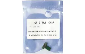 Чіп для картриджа HP LJ Pro M102/M130 1.6К Black WWM (JYD-HCF217A1) - Фото