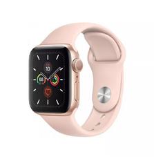 Смарт-часы Apple Watch Series 5 GPS, 44mm Gold Aluminium Case with Pink Sand (MWVE2GK/A)