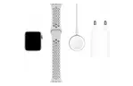 Смарт-часы Apple Watch Nike Series 5 GPS, 44mm Silver Aluminium Case with Pur (MX3V2GK/A)